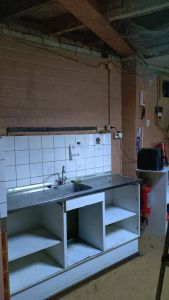 Empty kitchenette